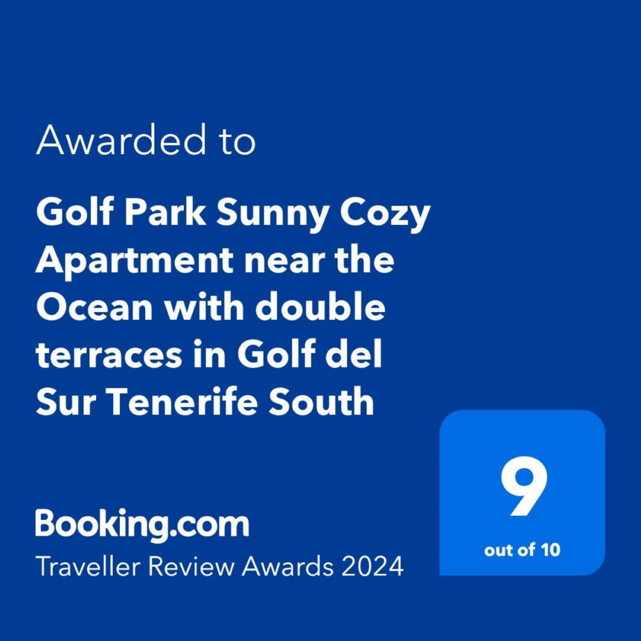 Bookinn Golf Park Sunny Cozy Near The Ocean With Large Double Terraces, Fiber Wifi, 3 Pools, Bbq Tenerife South Appartement *